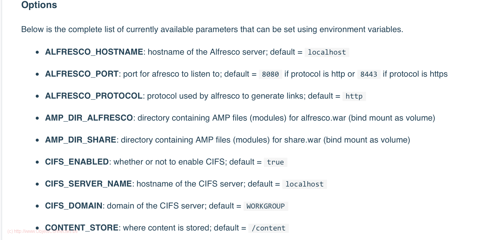 Synology DiskStation Docker Image Options