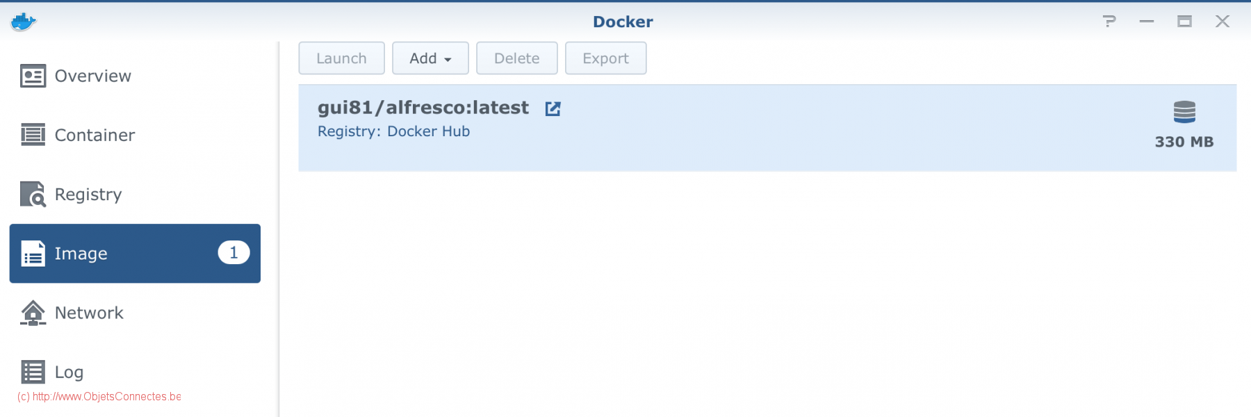 Synology DiskStation Docker Image