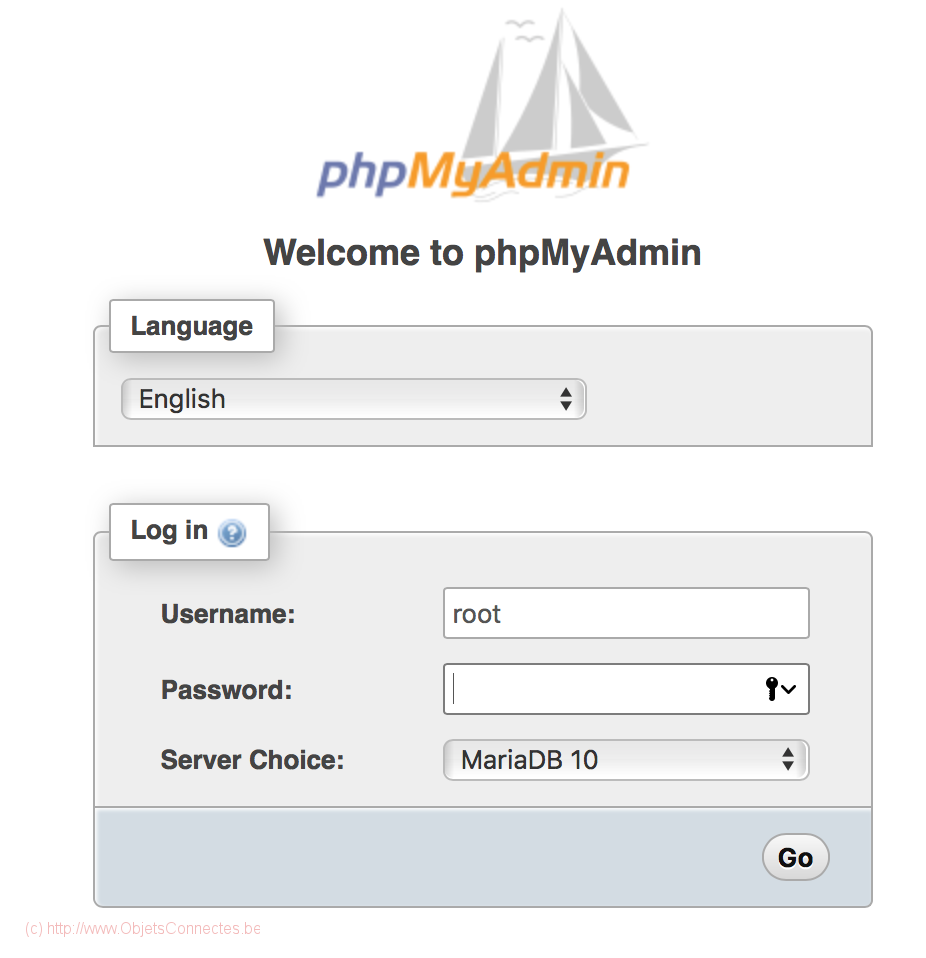 Synology DiskStation Docker phpMyAdmin connect 2