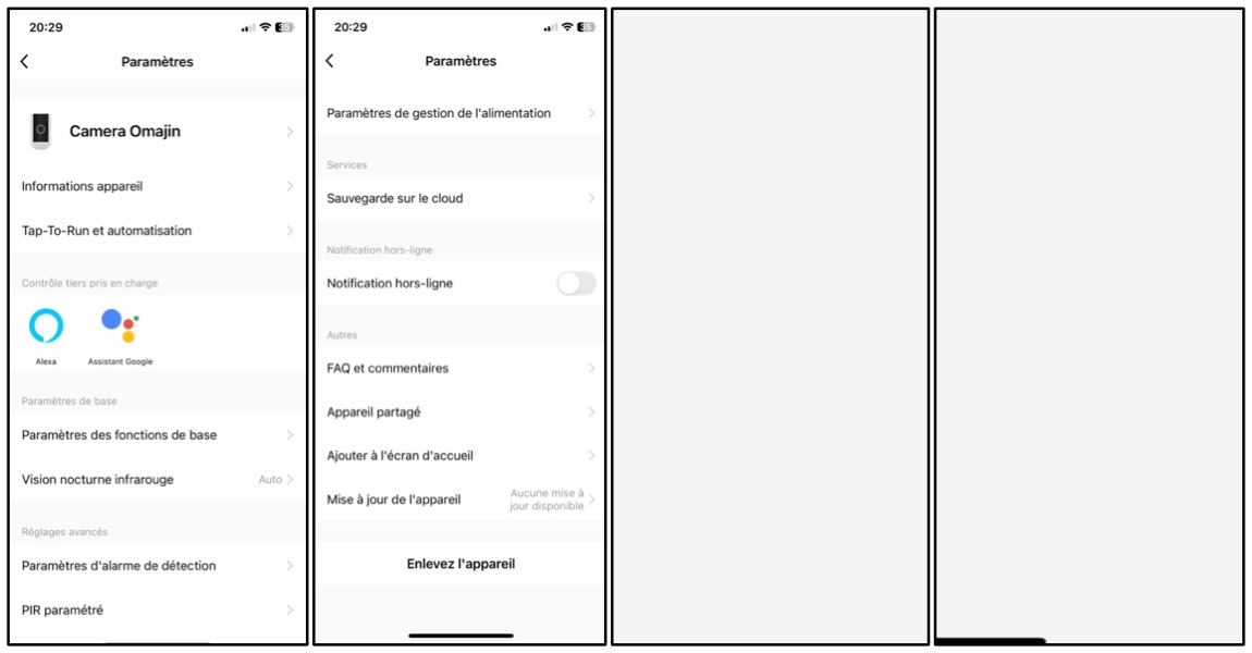 omajin-camera-sans-fil-paramètres
