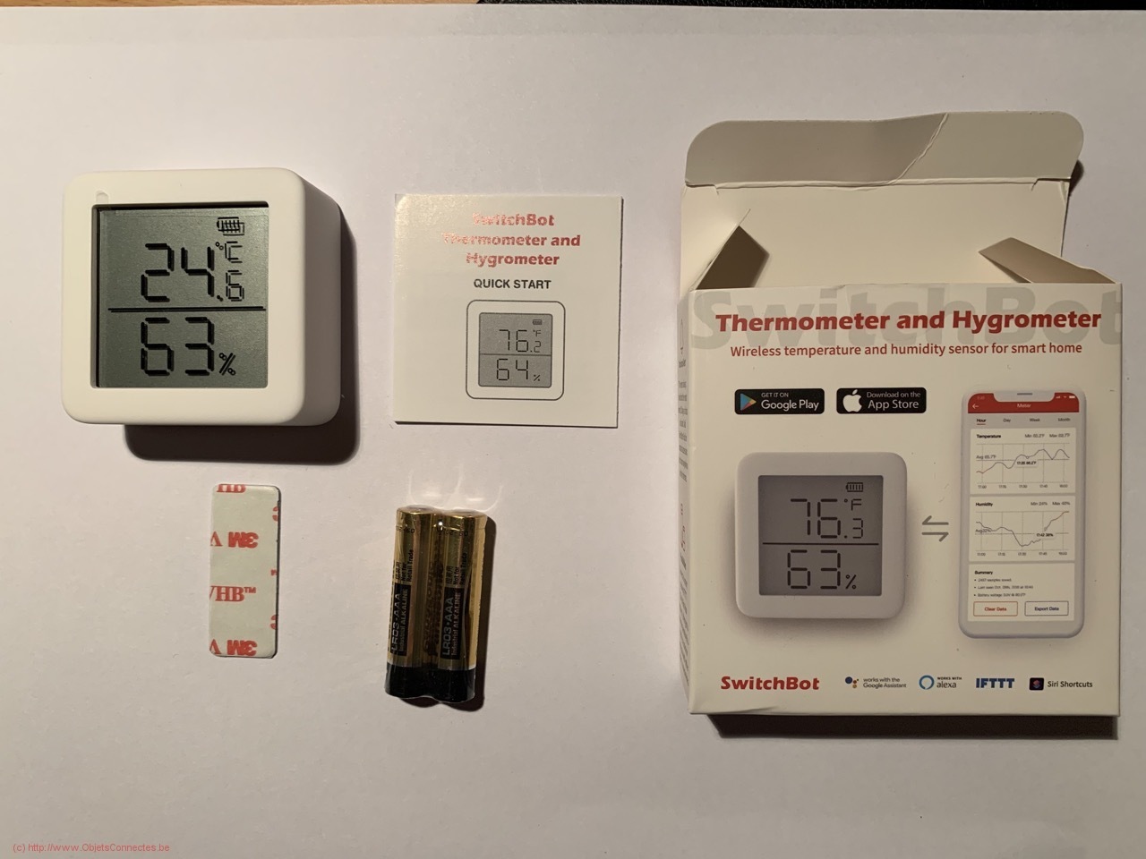 SwitchBot Meter  - La boîte