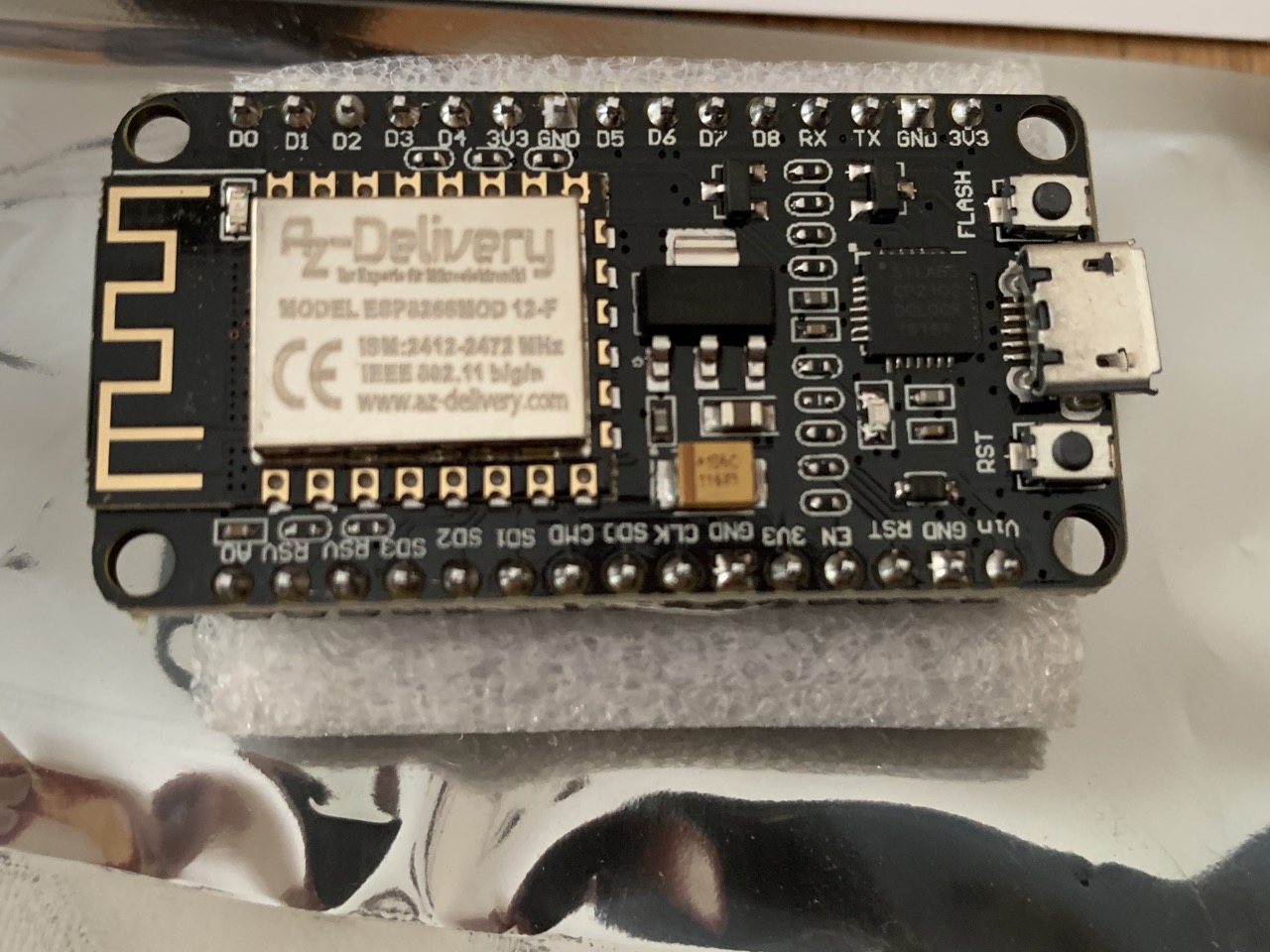 ESP8266 en gros plan