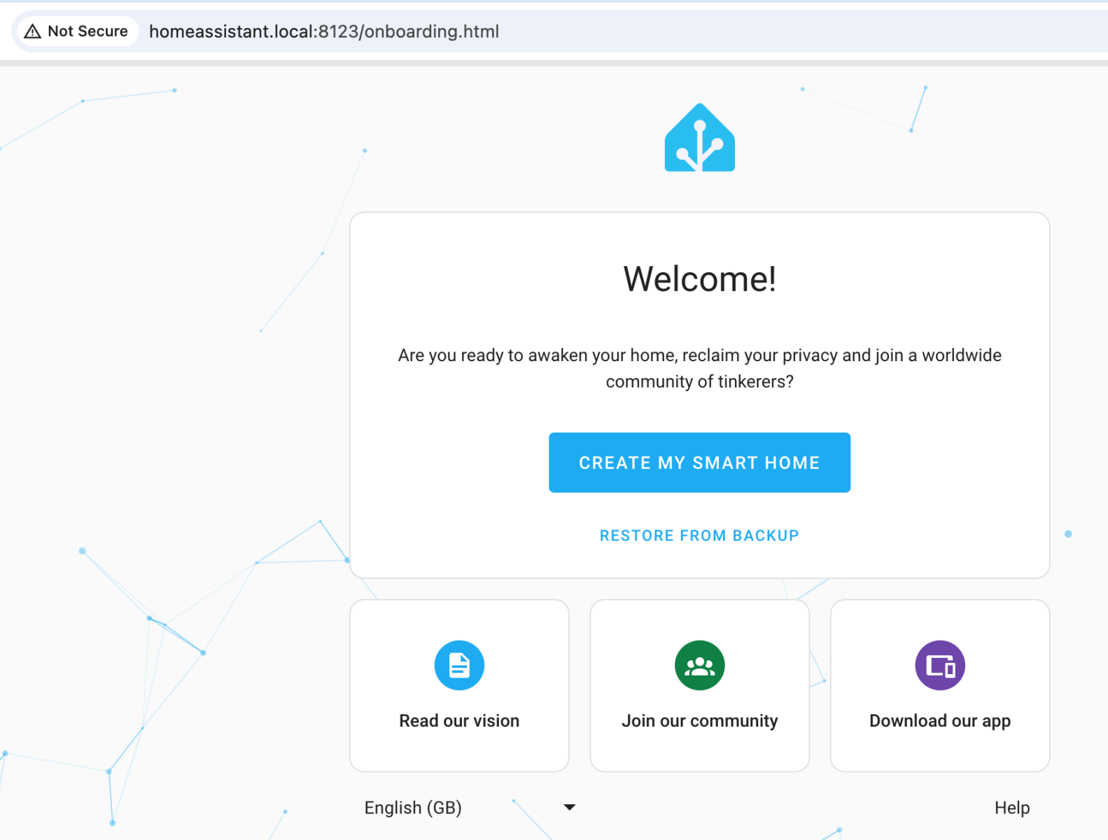 Home Assistant Installation 5