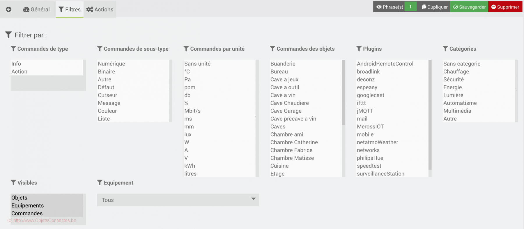 Jeedom-Plugin-DialogFlow-Google-Home-Assistant-Interactions-Filtres