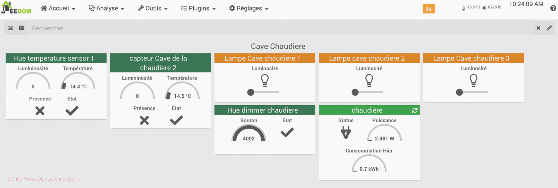 Plugin Meross Jeedom -