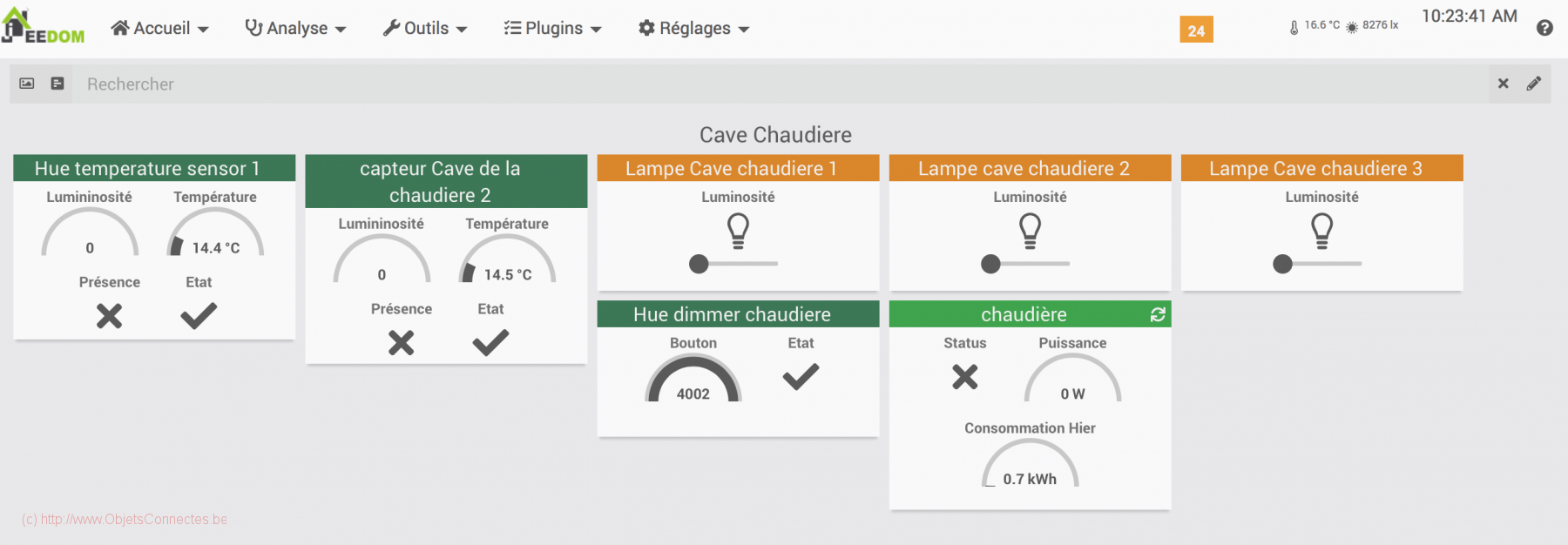 Plugin Meross Jeedom -