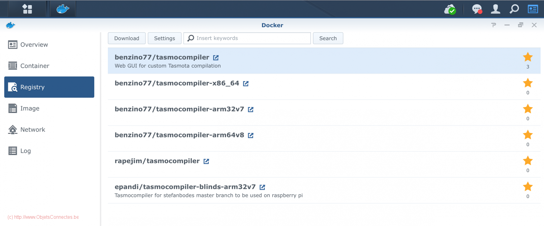 Tasmocompiler-Docker