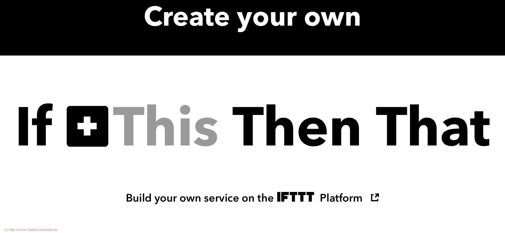 IFTTT-Definitiion