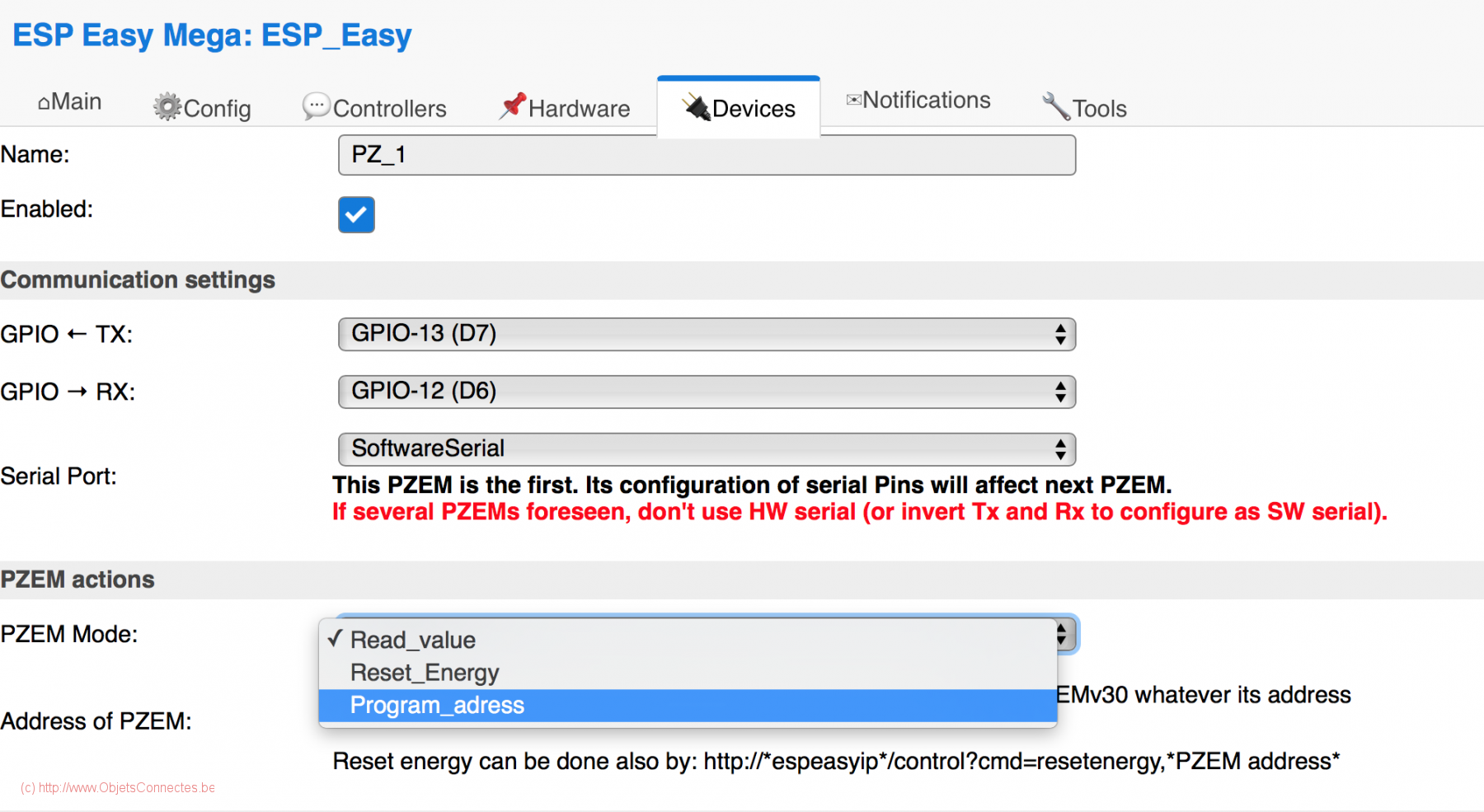 PZEM-004T-Set Address