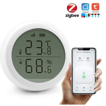 KKmoon Tuya Smart (ZigBee) Capteur d’humidité de la température avec écran LCD