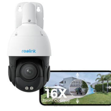 Caméra de surveillance Reolink RLC-823S2 avec un zoom optique 16X